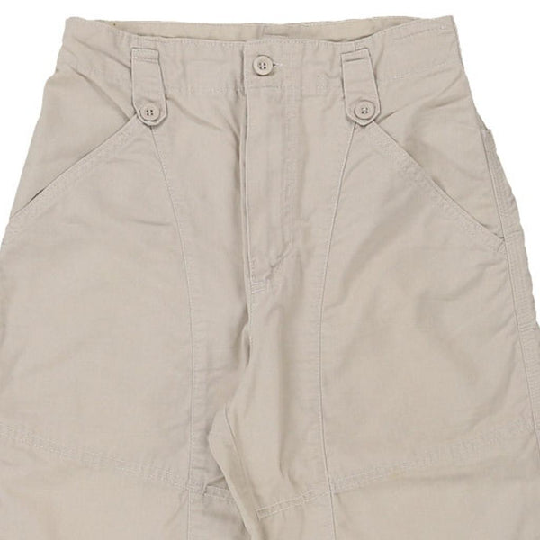 Vintage beige Benetton Shorts - womens 36" waist