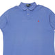 Vintage blue Polo by Ralph Lauren Polo Shirt - mens xxx-large