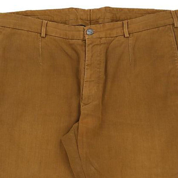Vintage brown Burberry London Trousers - mens 42" waist