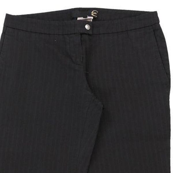 Vintage black Just Cavalli Trousers - womens 32" waist