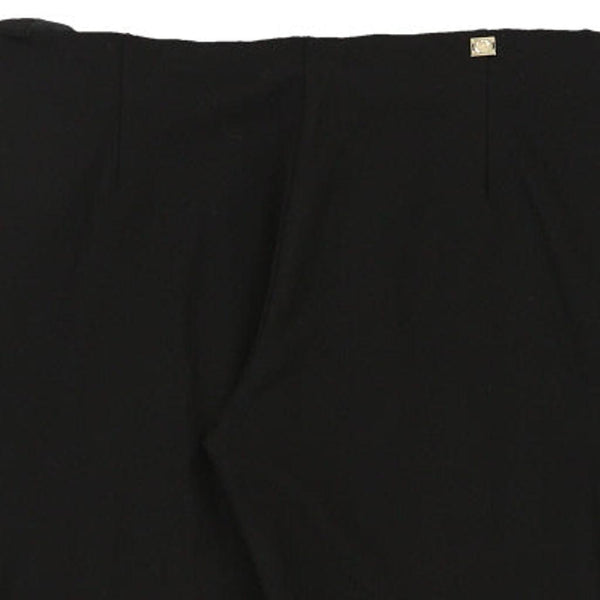 Vintage black Cavalli Class Trousers - womens 40" waist