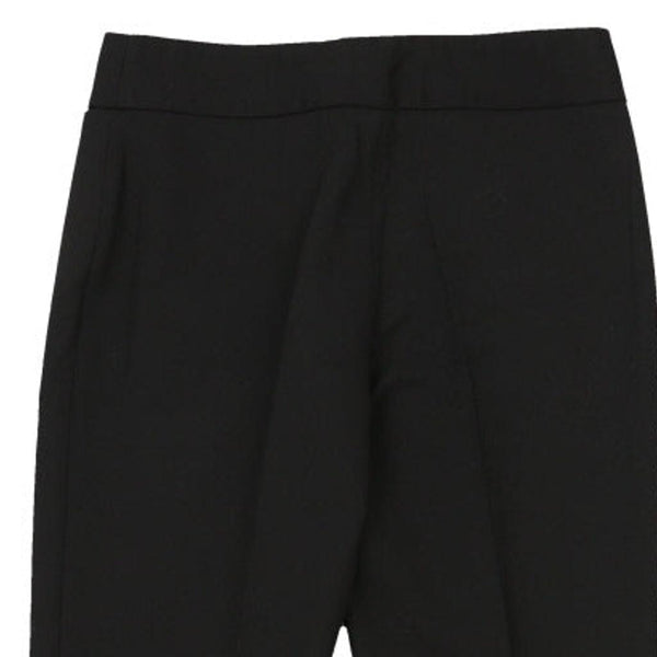 Vintage black Moschino Trousers - womens 32" waist