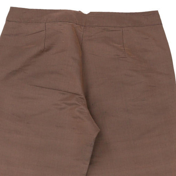 Vintage brown Armani Trousers - womens 34" waist