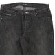 Vintage black Armani Jeans Jeans - womens 34" waist