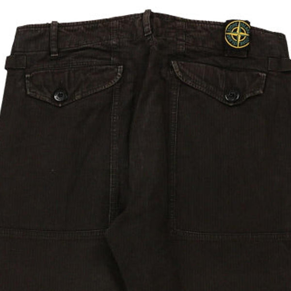 Vintage brown Stone Island Jeans - mens 34" waist