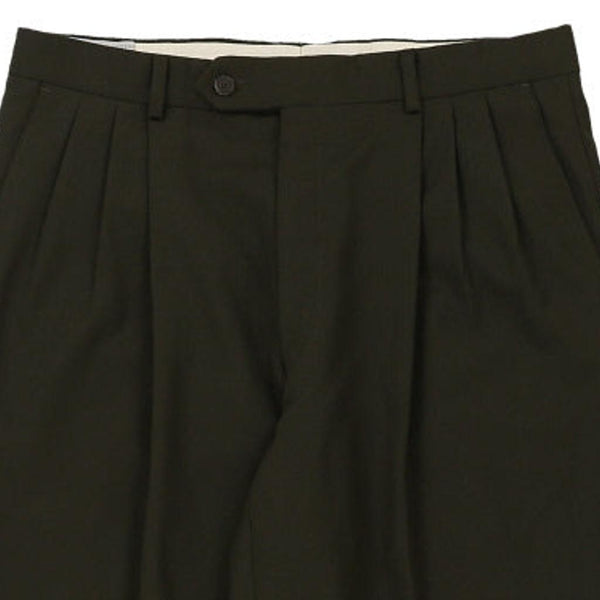 Vintage khaki Givenchy Trousers - mens 34" waist