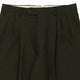 Vintage khaki Givenchy Trousers - mens 34" waist