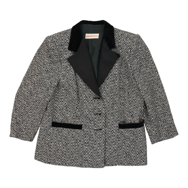Vintagegrey Roccobarocco Blazer - womens medium