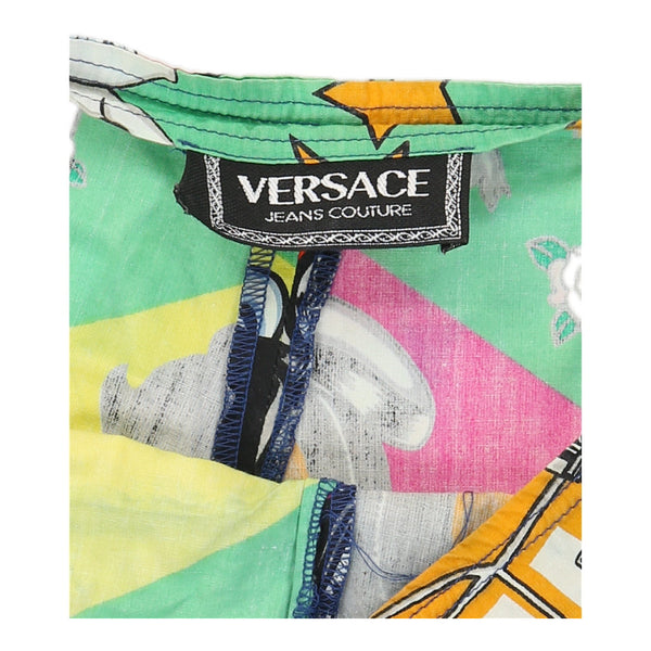 Vintagemulticoloured Betty Boop Versace Jeans Couture Shorts - womens 26" waist