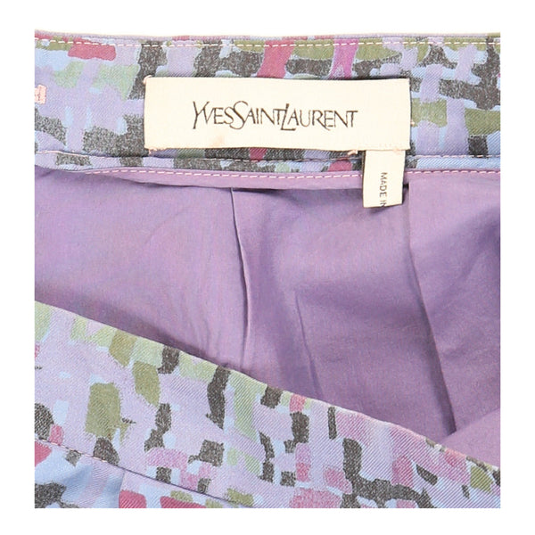 Vintagepurple Yves Saint Laurent Skirt - womens 28" waist