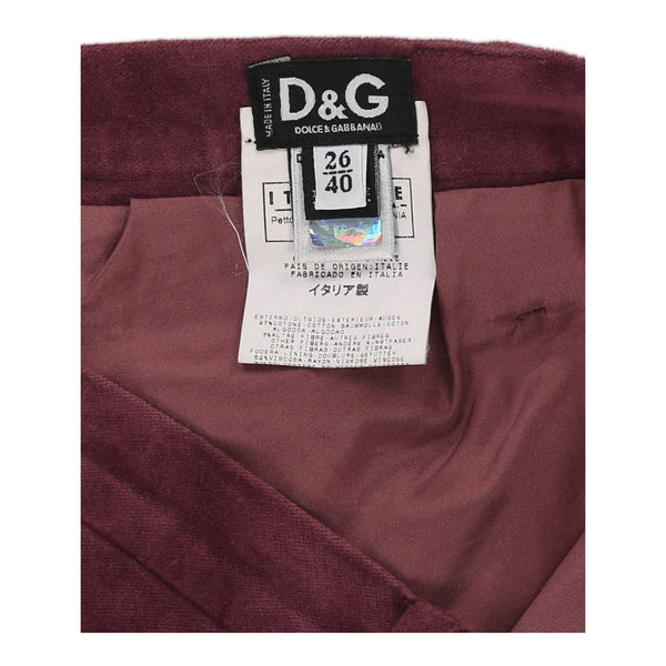 Vintagepurple Dolce & Gabbana Skirt - womens 30" waist
