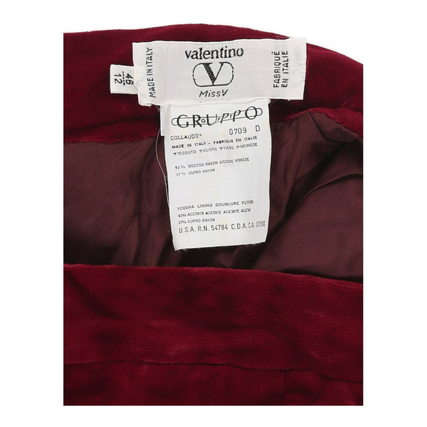 Vintagered Valentino Skirt - womens 30" waist