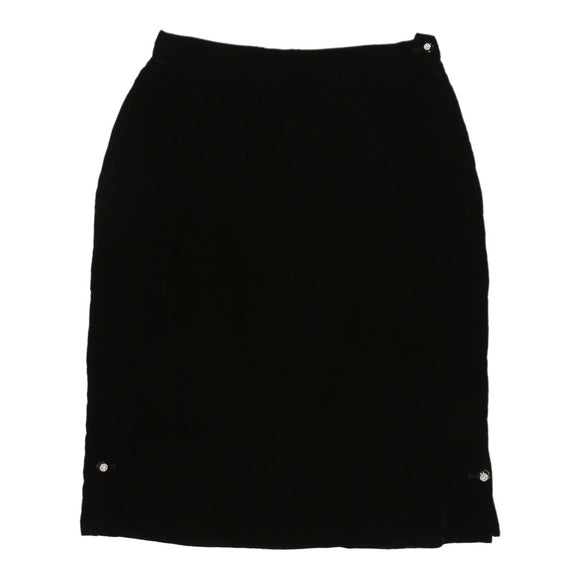 Vintageblack Valentino Skirt - womens 28" waist