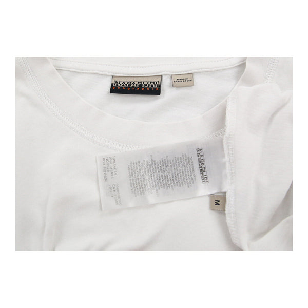 Vintagewhite Napapijri T-Shirt - mens medium