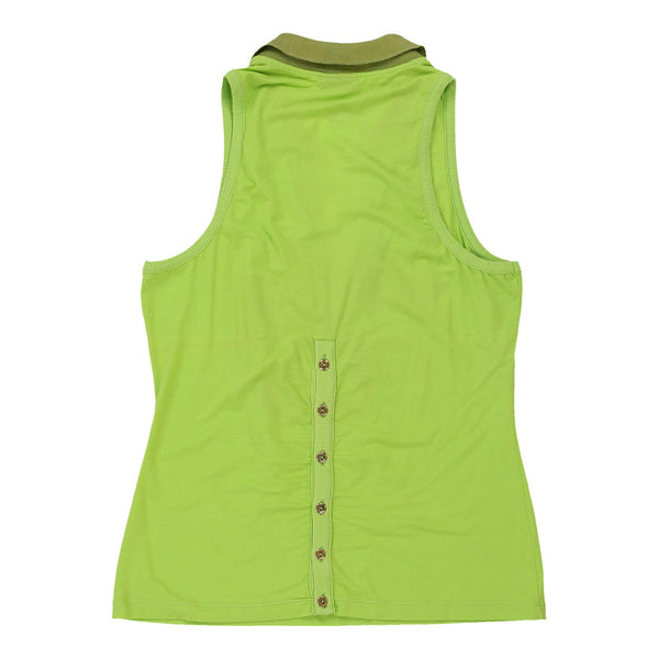 Vintagegreen Dolce & Gabbana Polo Top - womens medium