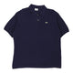Vintageblue Lacoste Polo Shirt - mens xx-large