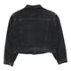 Vintageblack Trussardi Denim Jacket - womens medium