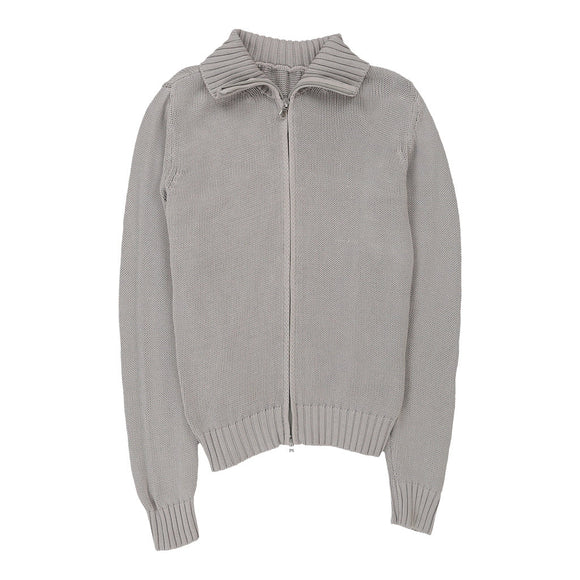 Vintagegrey Armani Jeans Zip Up - womens medium
