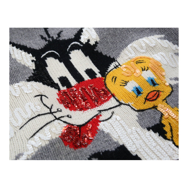 Vintagegrey Sylvester & Tweety Iceberg Jumper - womens medium