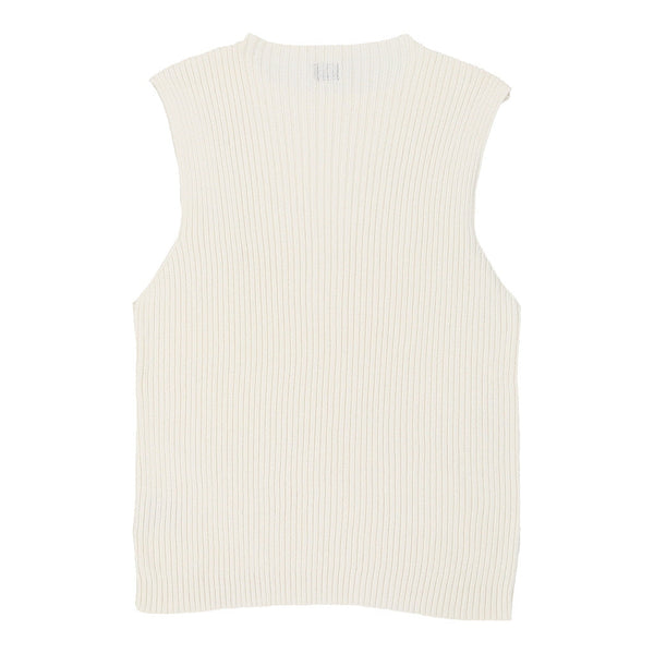 Vintagewhite Spring/Summer 2001 C.P. Company Sweater Vest - womens large