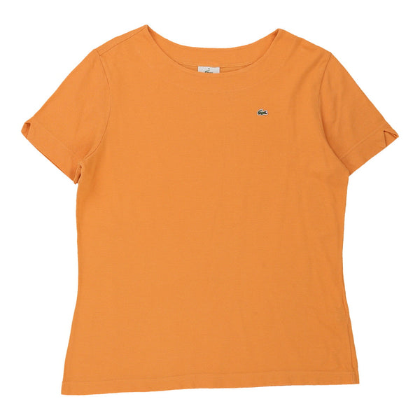 Vintageorange Lacoste T-Shirt - womens large