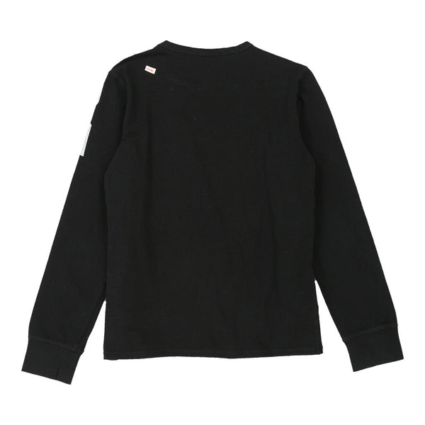 Vintageblack Emporio Armani Long Sleeve T-Shirt - womens medium