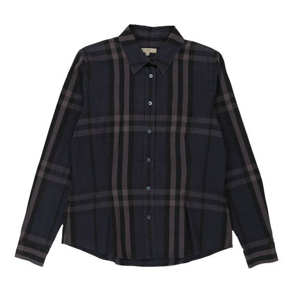 Vintageblue Burberry Shirt - womens large