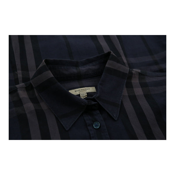 Vintageblue Burberry Shirt - womens large