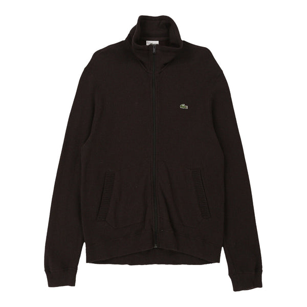 Vintagebrown Lacoste 1/4 Zip - mens medium