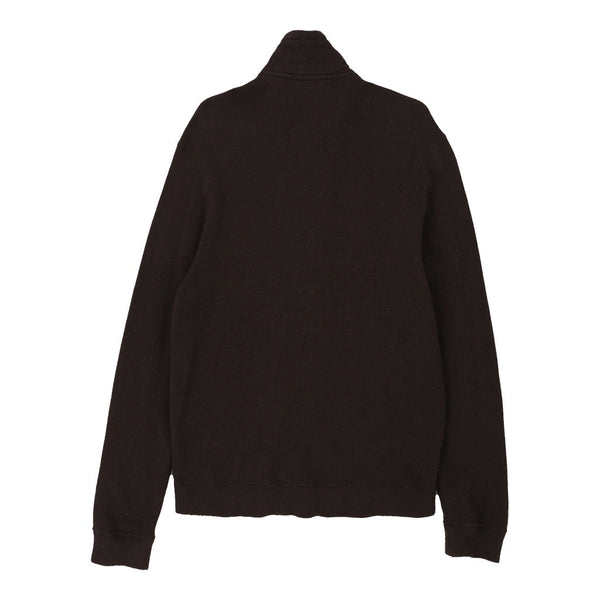 Vintagebrown Lacoste 1/4 Zip - mens medium