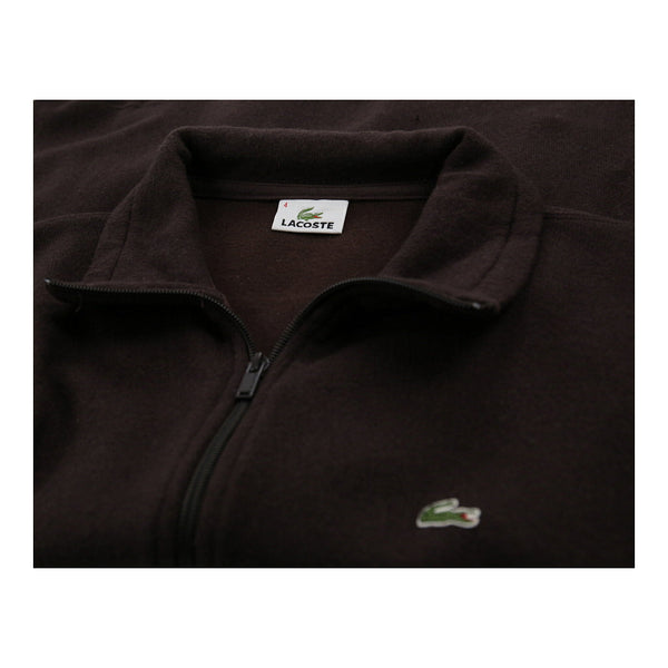 Vintagebrown Lacoste 1/4 Zip - mens medium