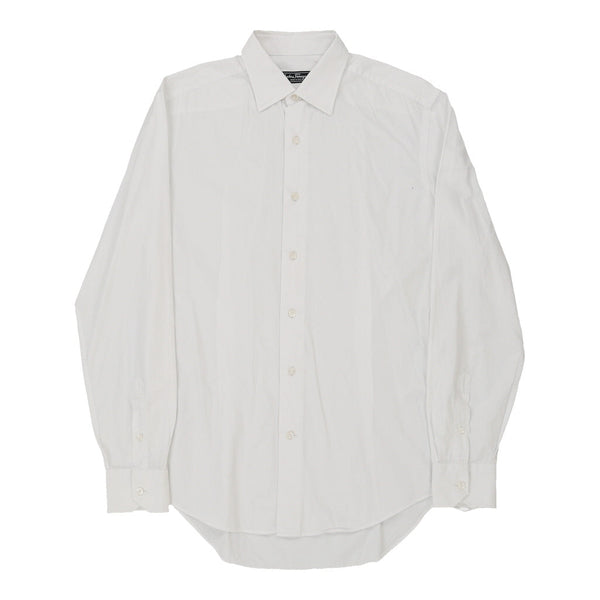 Vintagewhite Salvatore Ferragamo Shirt - mens medium