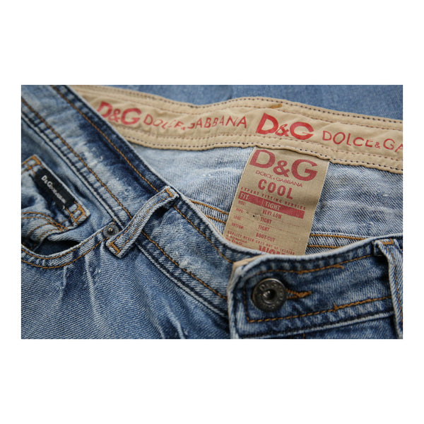 Vintageblue Dolce & Gabbana Jeans - womens 34" waist