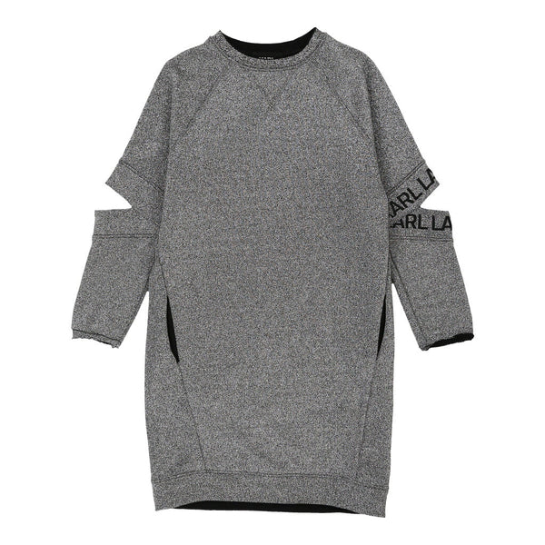 Vintagegrey Karl Lagerfeld Sweatshirt Dress - womens large