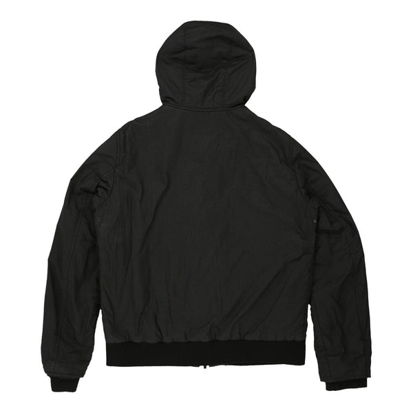 Vintageblack Armani Coat - mens medium