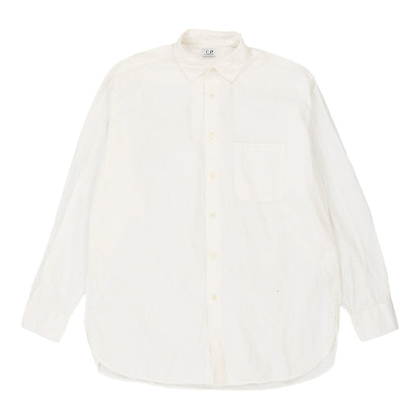 Vintagewhite Ideas from Massimo Osti C.P. Company Shirt - mens large