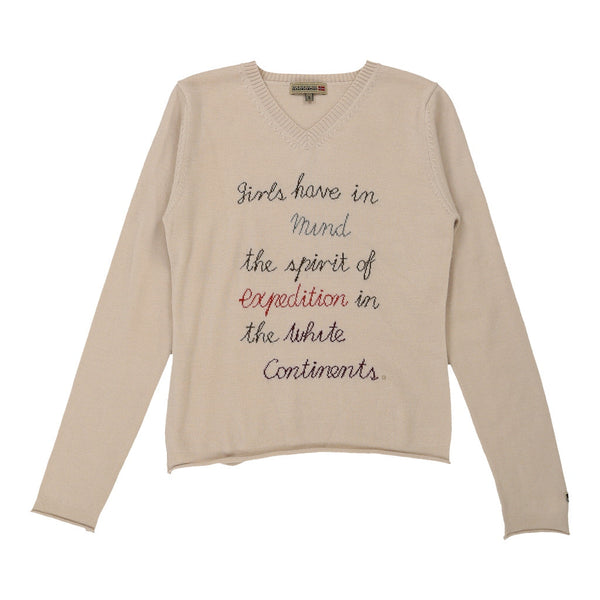 Vintagebeige Napapijri Jumper - womens small