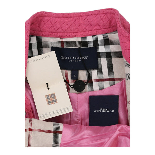 Vintagepink Burberry London Jacket - womens large