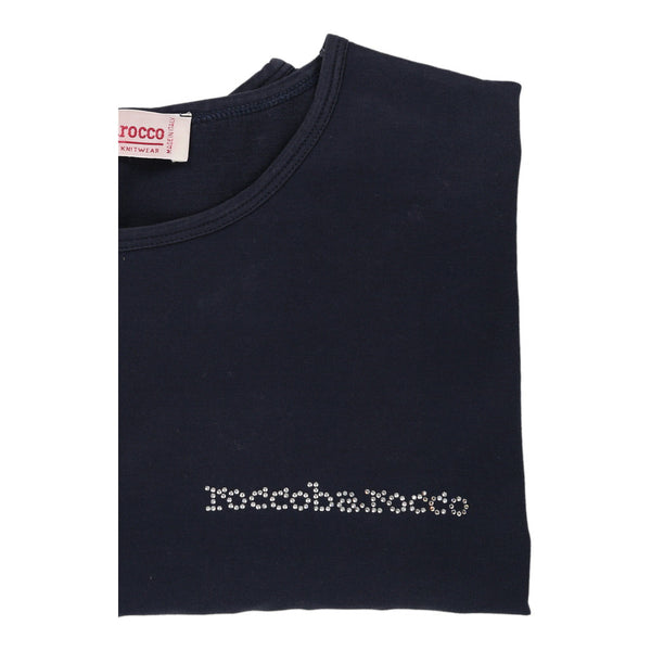 Vintageblue Roccobarocco T-Shirt - womens small