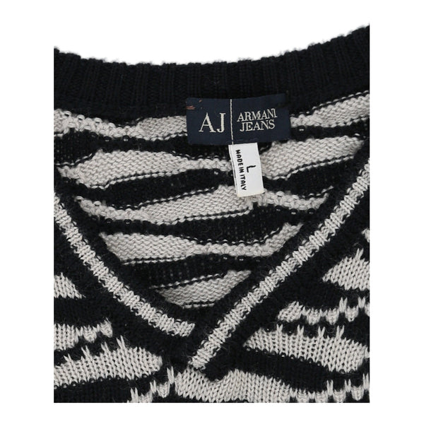 Vintagewhite Armani Jeans Jumper - womens large