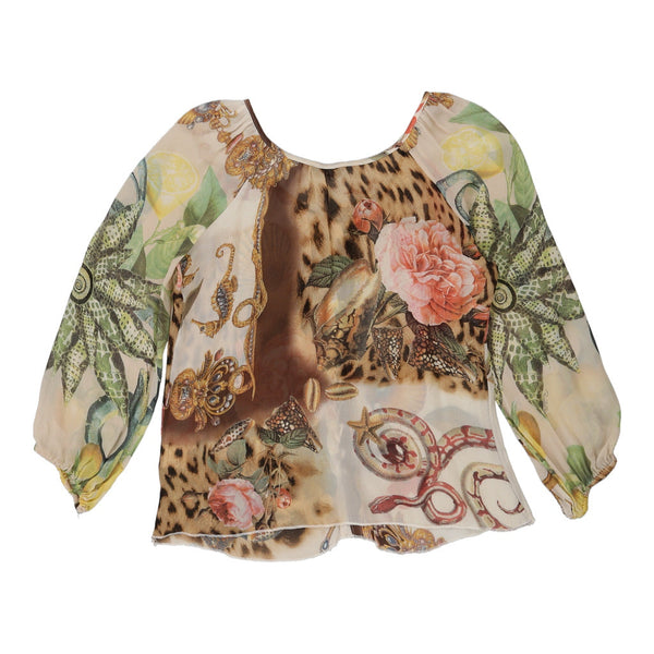 Vintagebrown Roberto Cavalli Blouse - womens medium