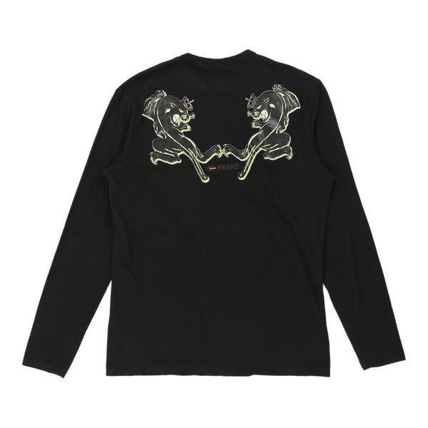 Vintageblack Straight to Hell Gf Ferre Long Sleeve T-Shirt - womens large