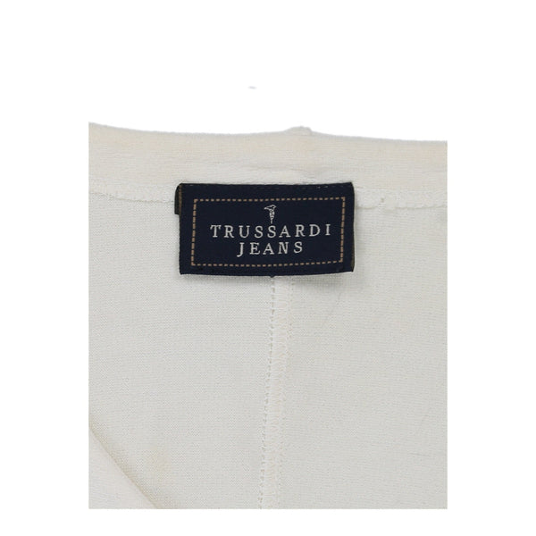 Vintagewhite Trussardi Jeans Top - womens x-small