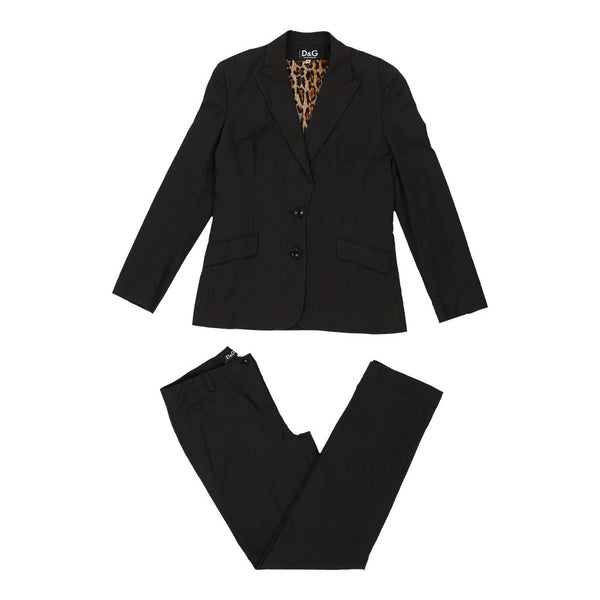 Vintageblack Dolce & Gabbana Full Suit - womens medium