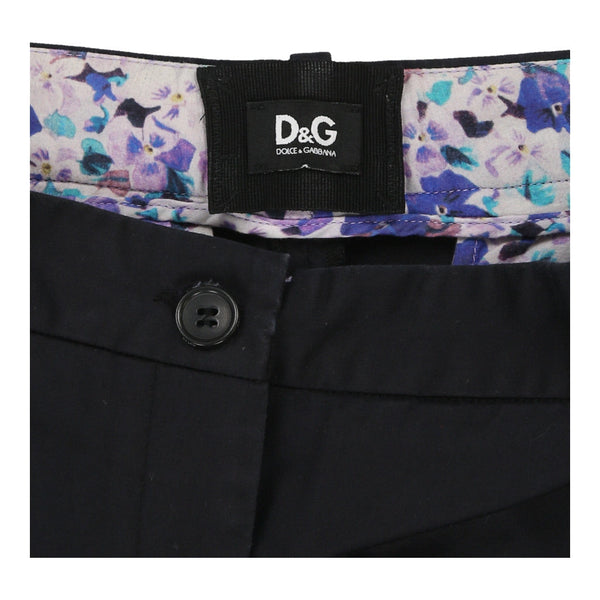 Vintageblack Dolce & Gabbana Trousers - womens 36" waist