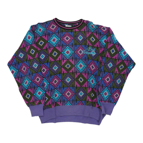 Vintagemulticoloured Best Company Sweatshirt - mens large