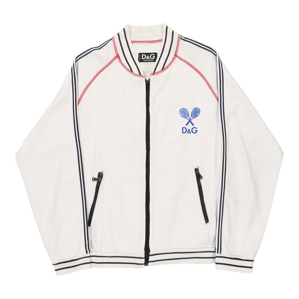 Vintagewhite Dolce & Gabbana Zip Up - mens medium