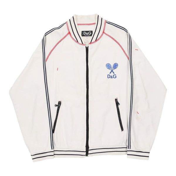 Vintagewhite Dolce & Gabbana Zip Up - mens medium