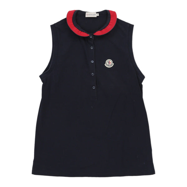 Vintagenavy Moncler Polo Top - womens medium