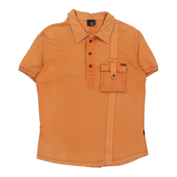 Vintageorange Just Cavalli Polo Shirt - mens xx-large